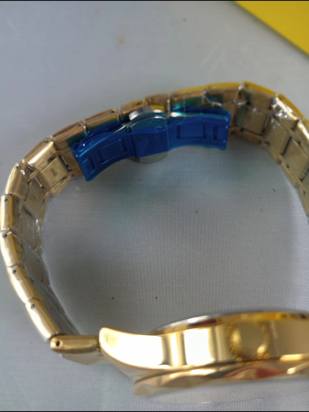 Invicta Gold Men's Stainless Steel Bracelet Watch